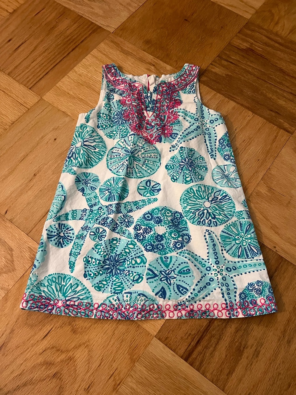 Girls Lilly Pulitzer for Target Blue and White Cotton Dress